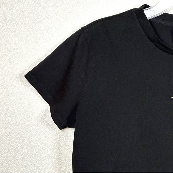 OVO October’s Very Own Black Cropped Tee Size XL |Streetwear Minimalist Y2K - Picture 4 of 14